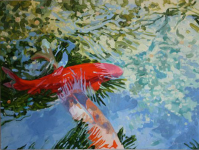 Blue Koi