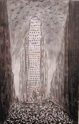 Abraham Walkowitz, New York City Abstraction