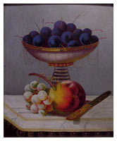 Artist Unknown, Fruit and Knife