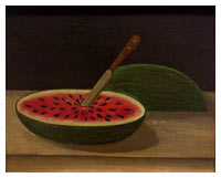 E.Cooper, Watermelon and Knife